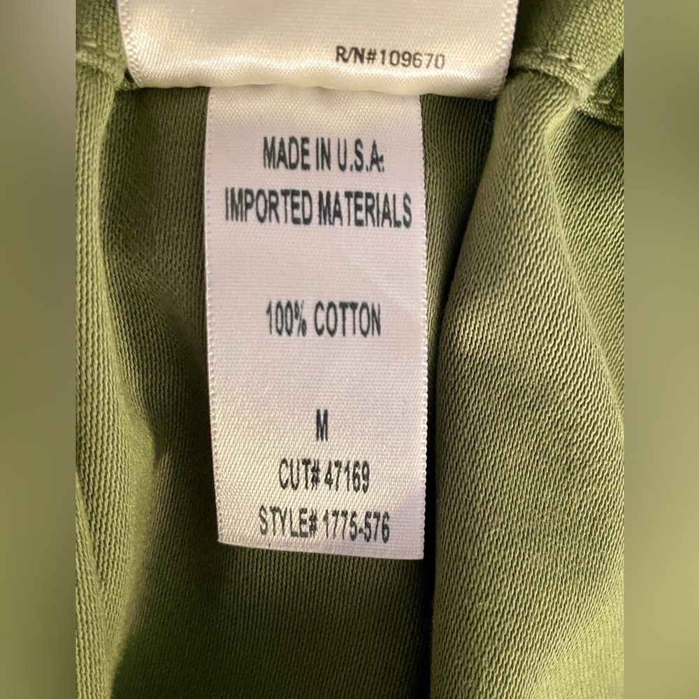 CITIZENS OF HUMANITY olive army green NOVA MED utility cargo jumpsuit NWOT $398 - Picture 11 of 12